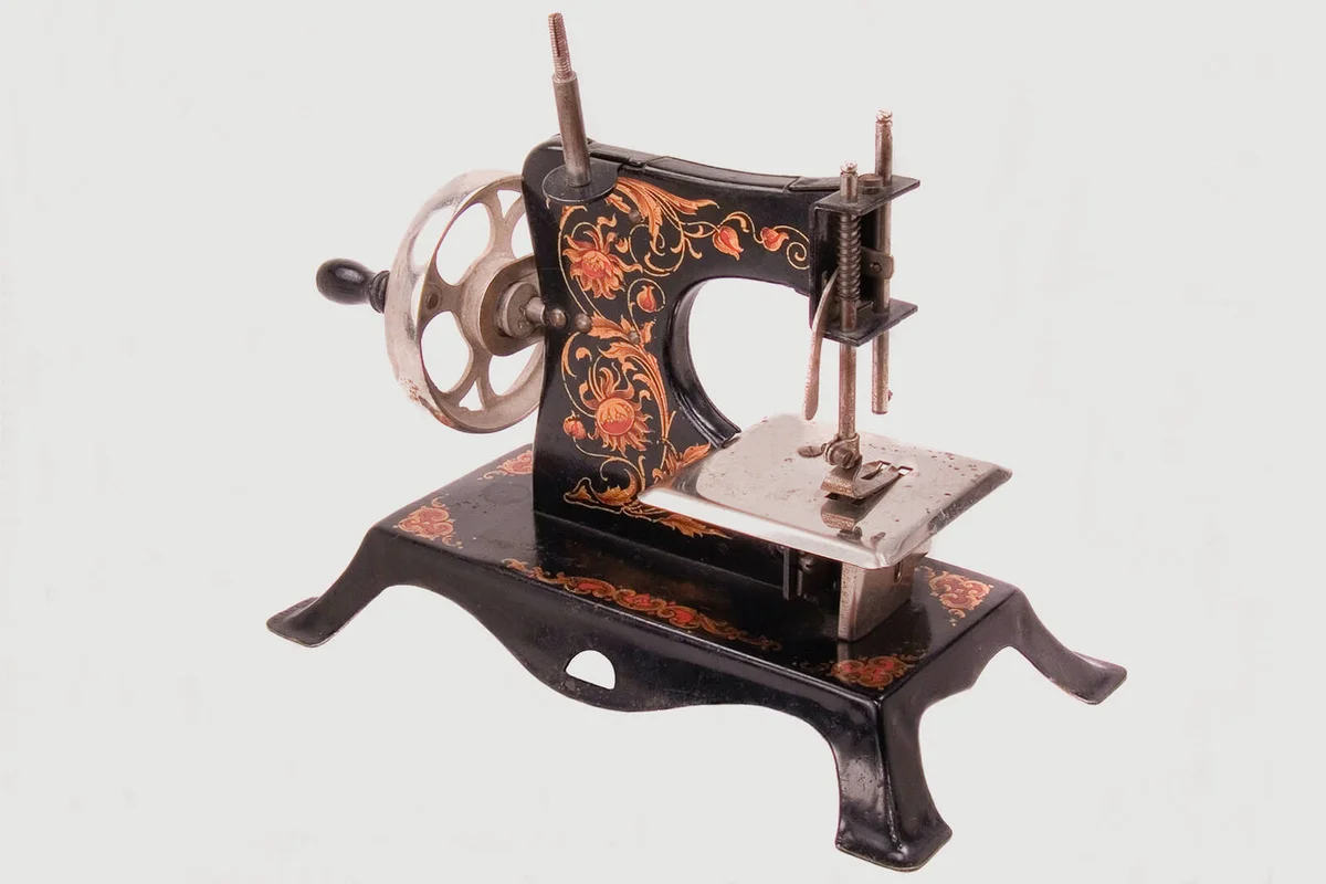 Antique Child's Toy Sewing Machine