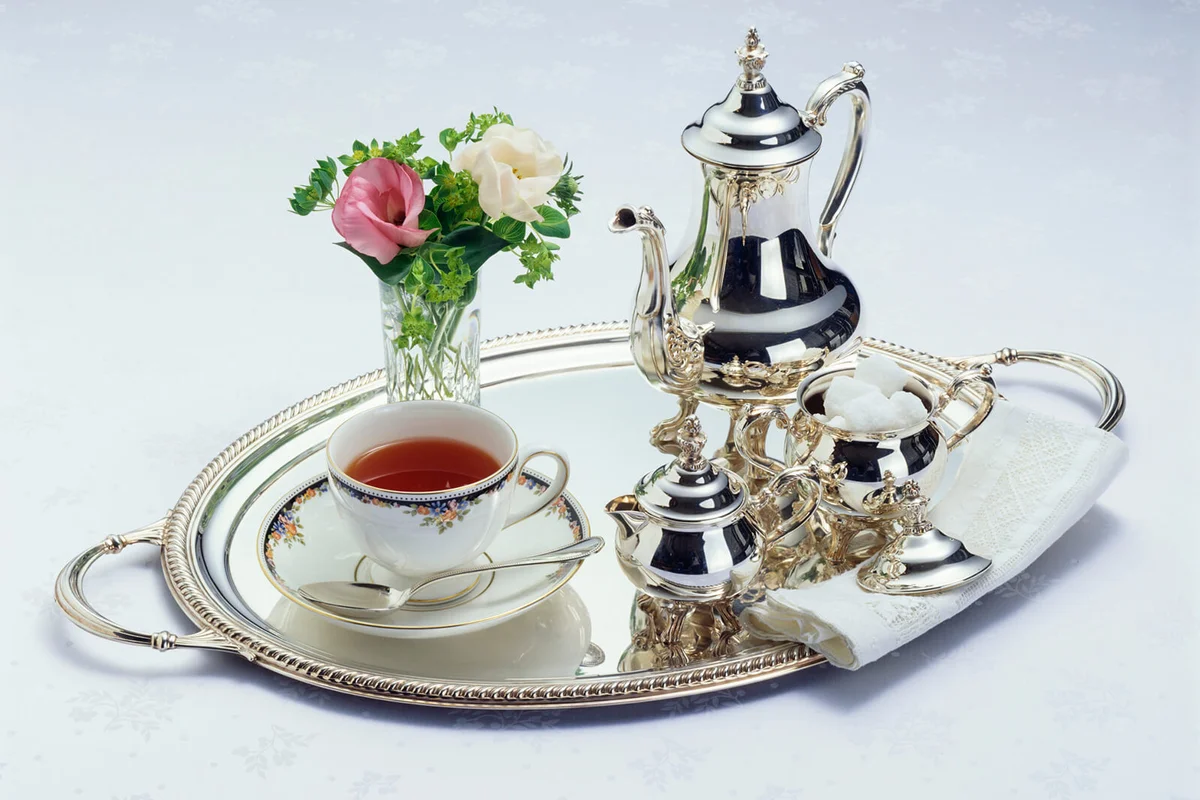 Antique Silver Tea set