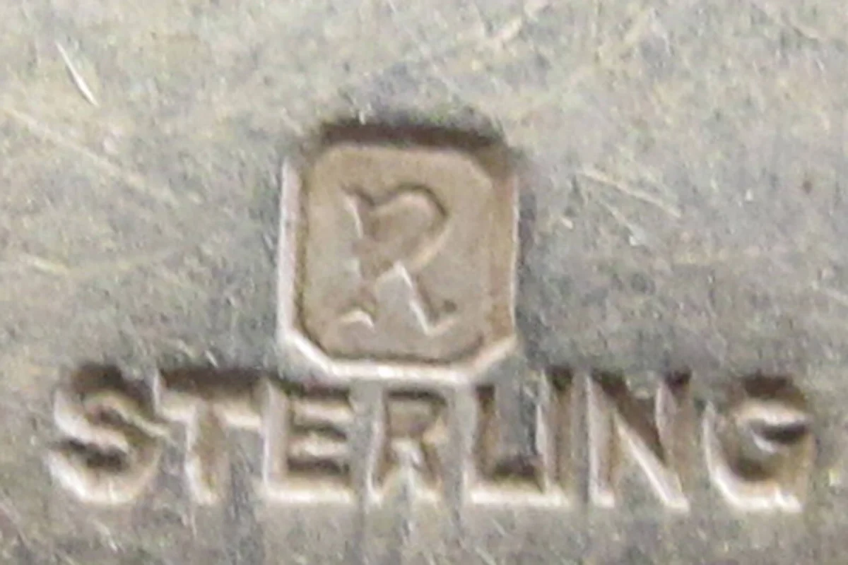 silver mark verso- R - STERLING