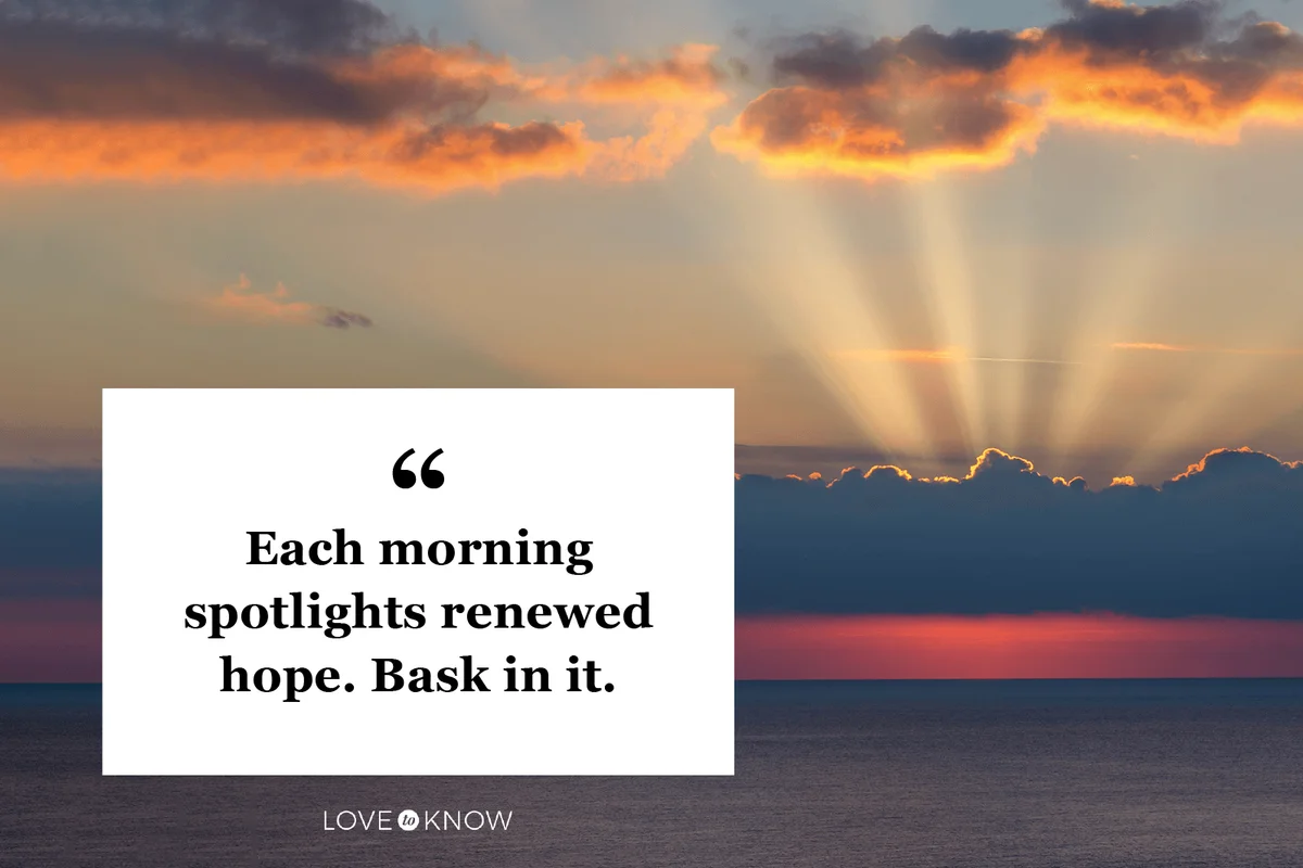 Beautiful Morning Inspirational Saying for Success