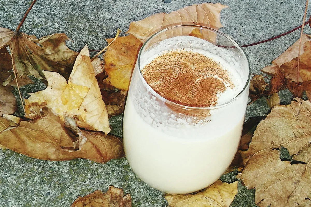 Cognac eggnog