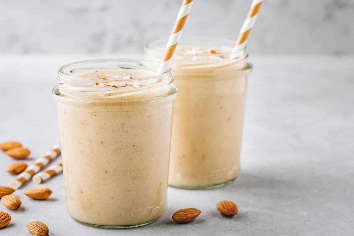 almond oatmeal protein shake