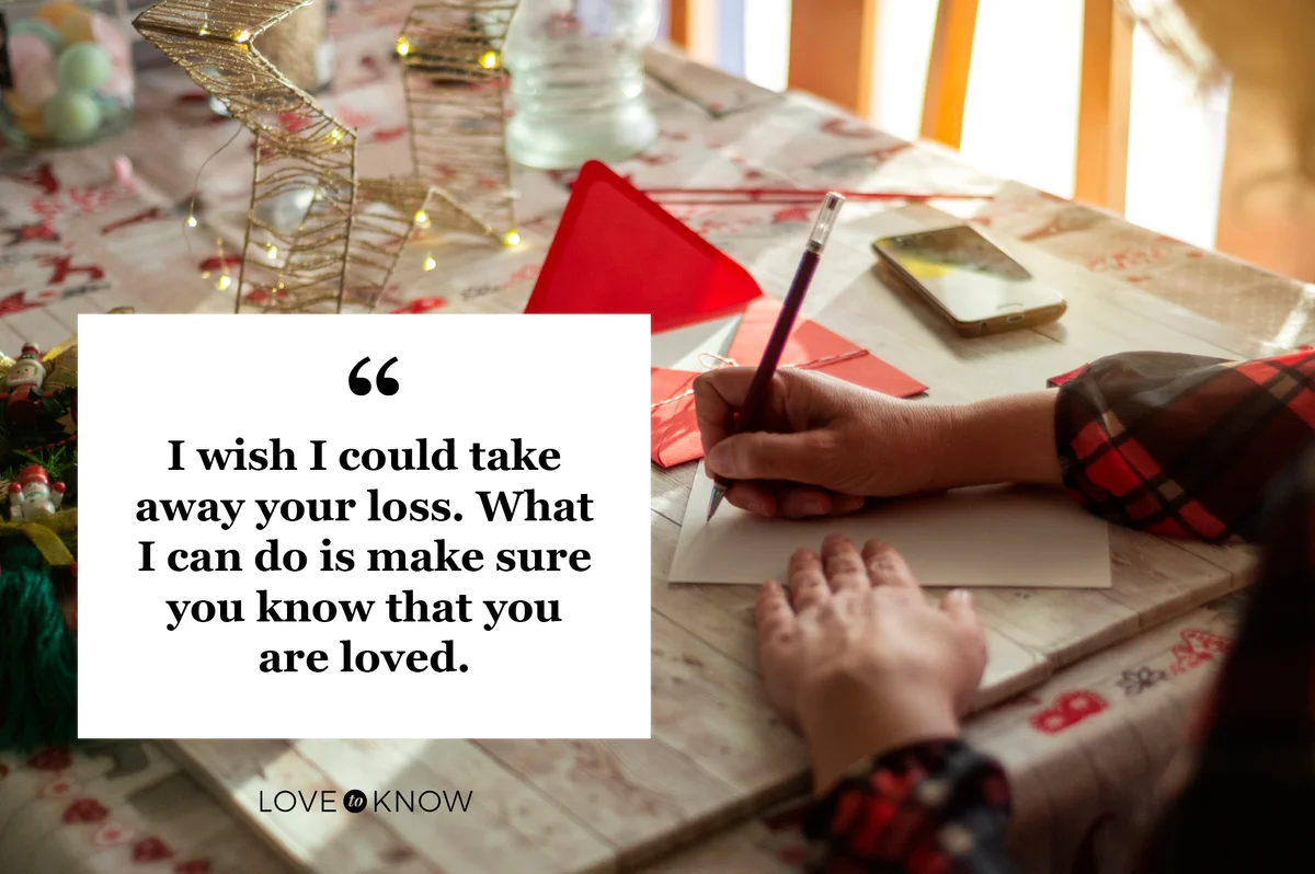 writing thoughtful holiday card