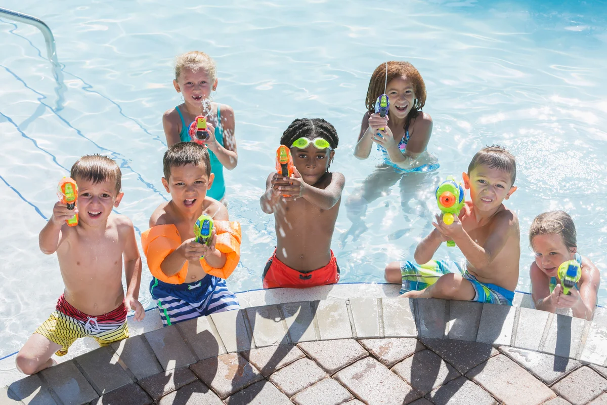 kids birthday pool party
