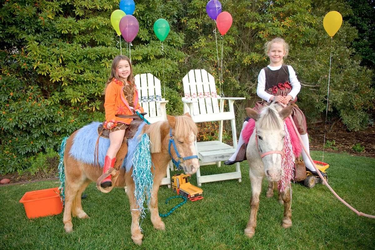 kids pony theme birthday party