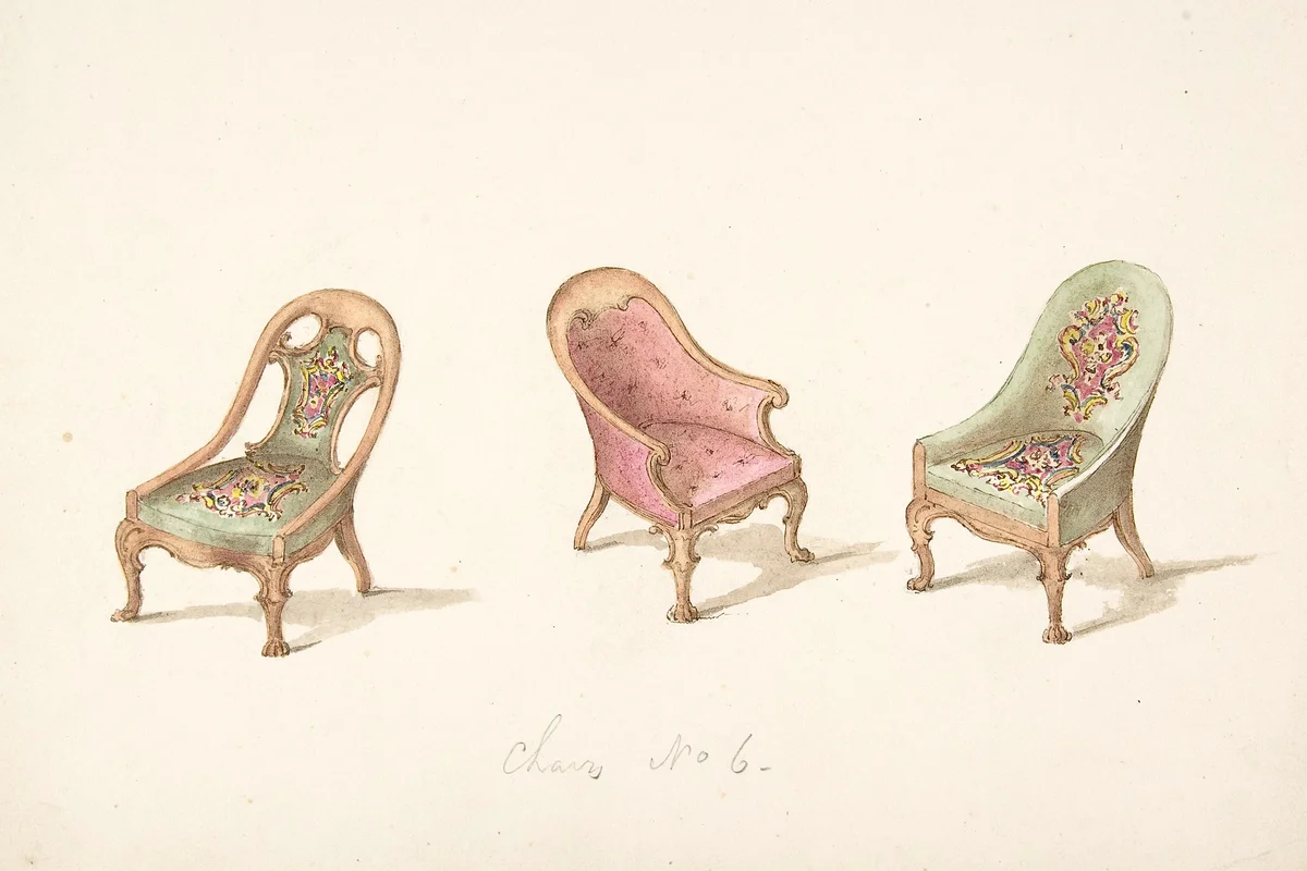 Design for Three Tub Chairs