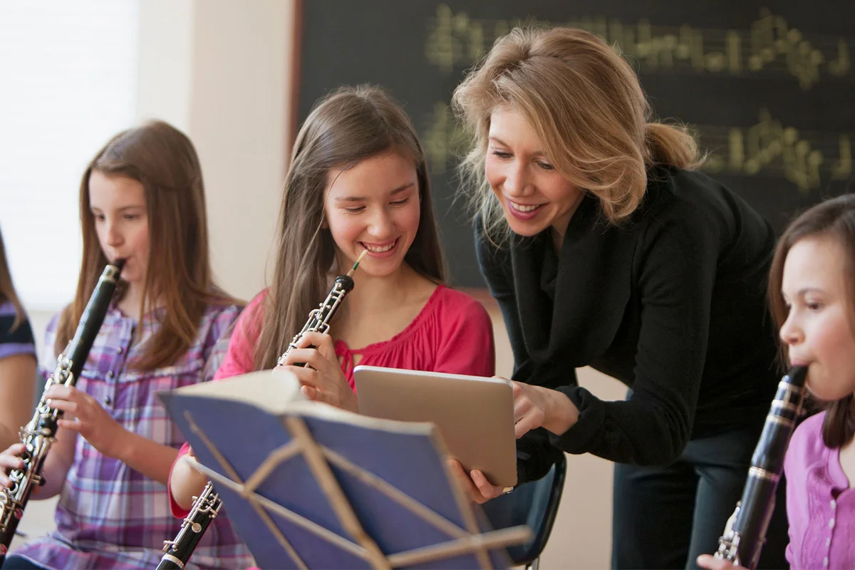 grade school music teacher