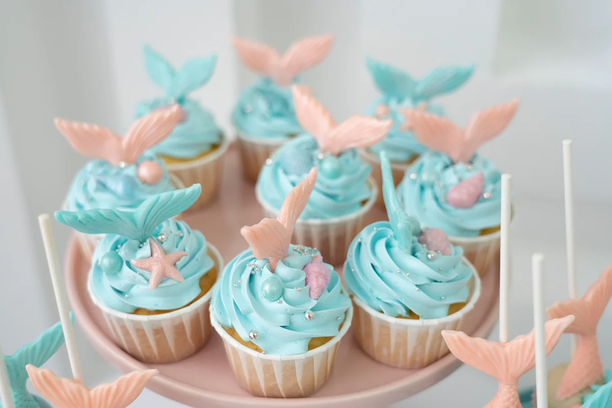 Mermaid cupcakes