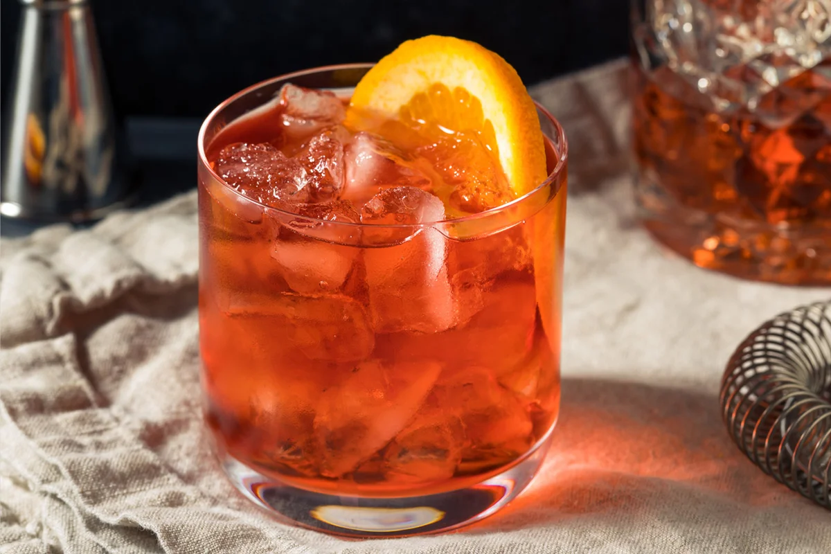 The Absinthe Negroni Cold Refreshing Rum Right Hand Negroni Cocktail