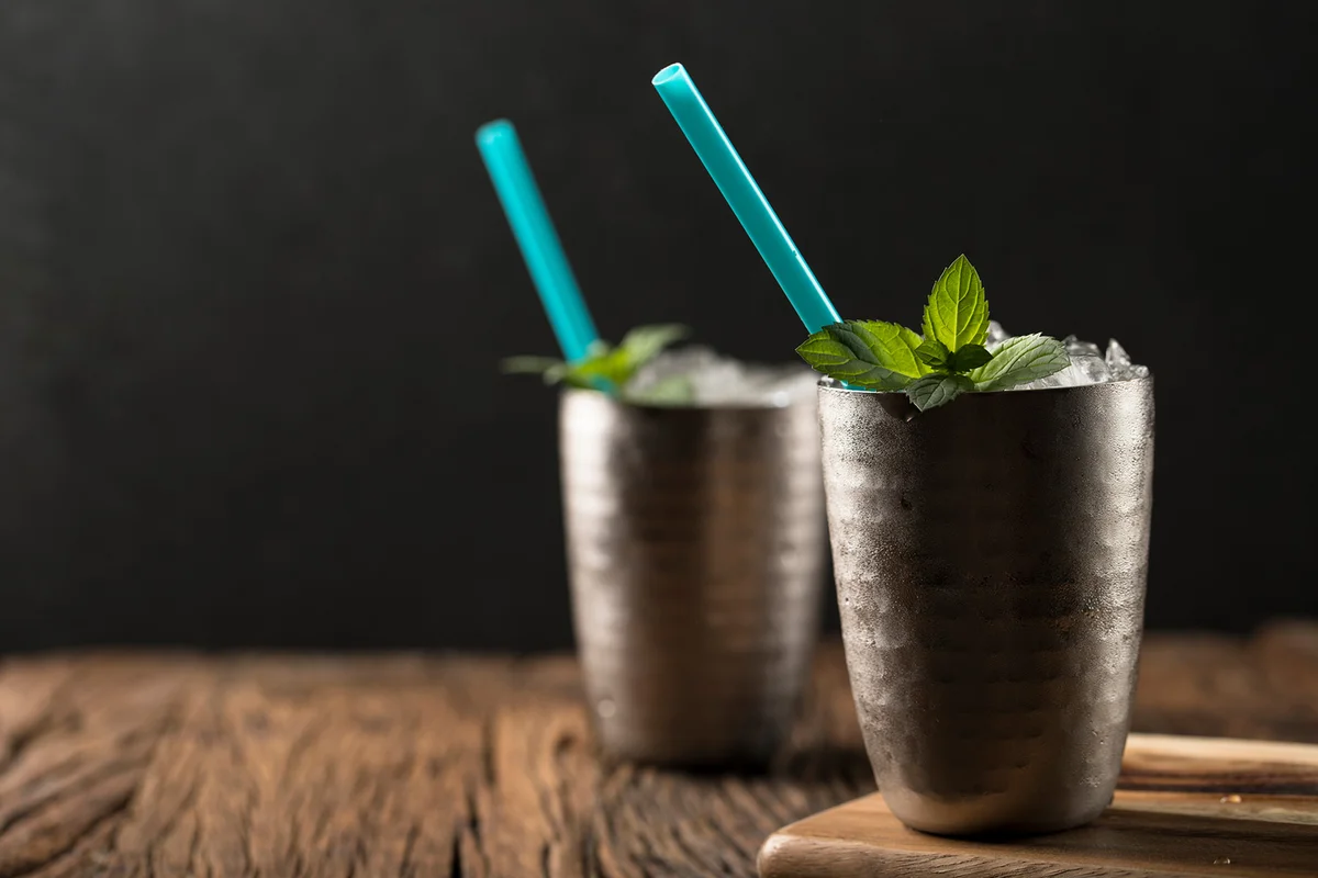 Two Kentucky Mule Cocktail Drink's