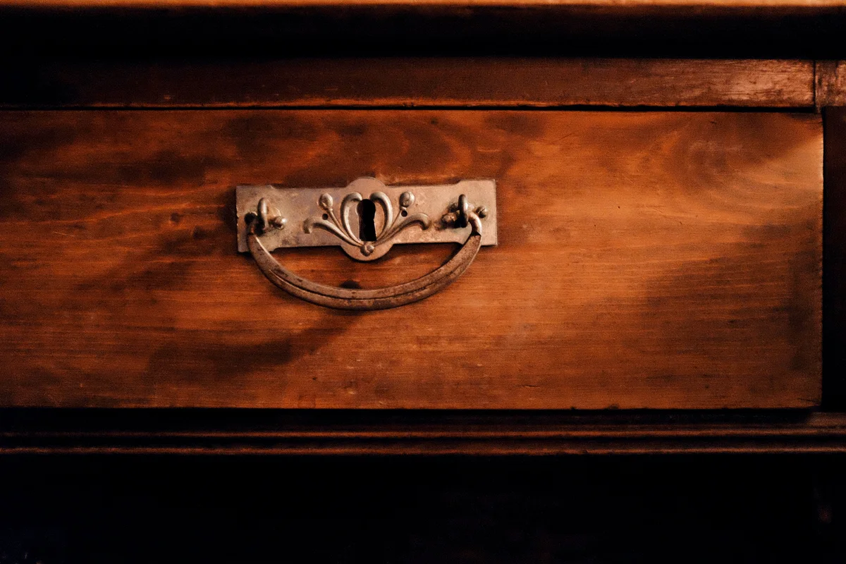 Antique Wooden Drawer
