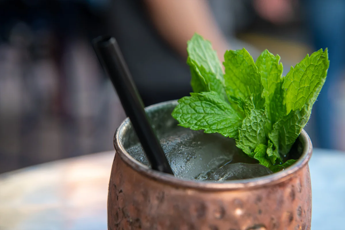 Honey Bourbon Mule is refreshing and fun to drink