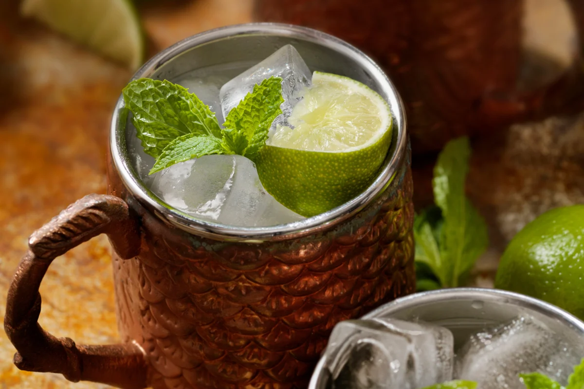 Maple Mule Cocktail, Ginger Beer