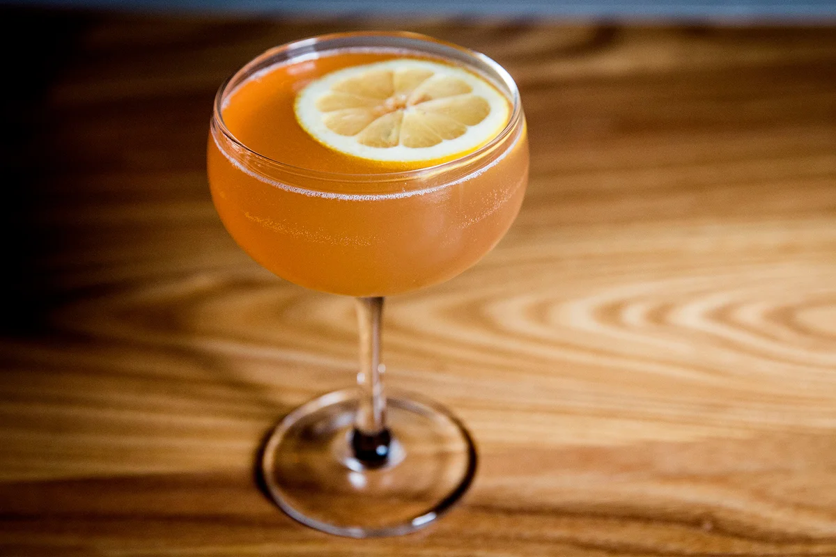 Ward 8 is a cocktail originating in 1898 in Boston