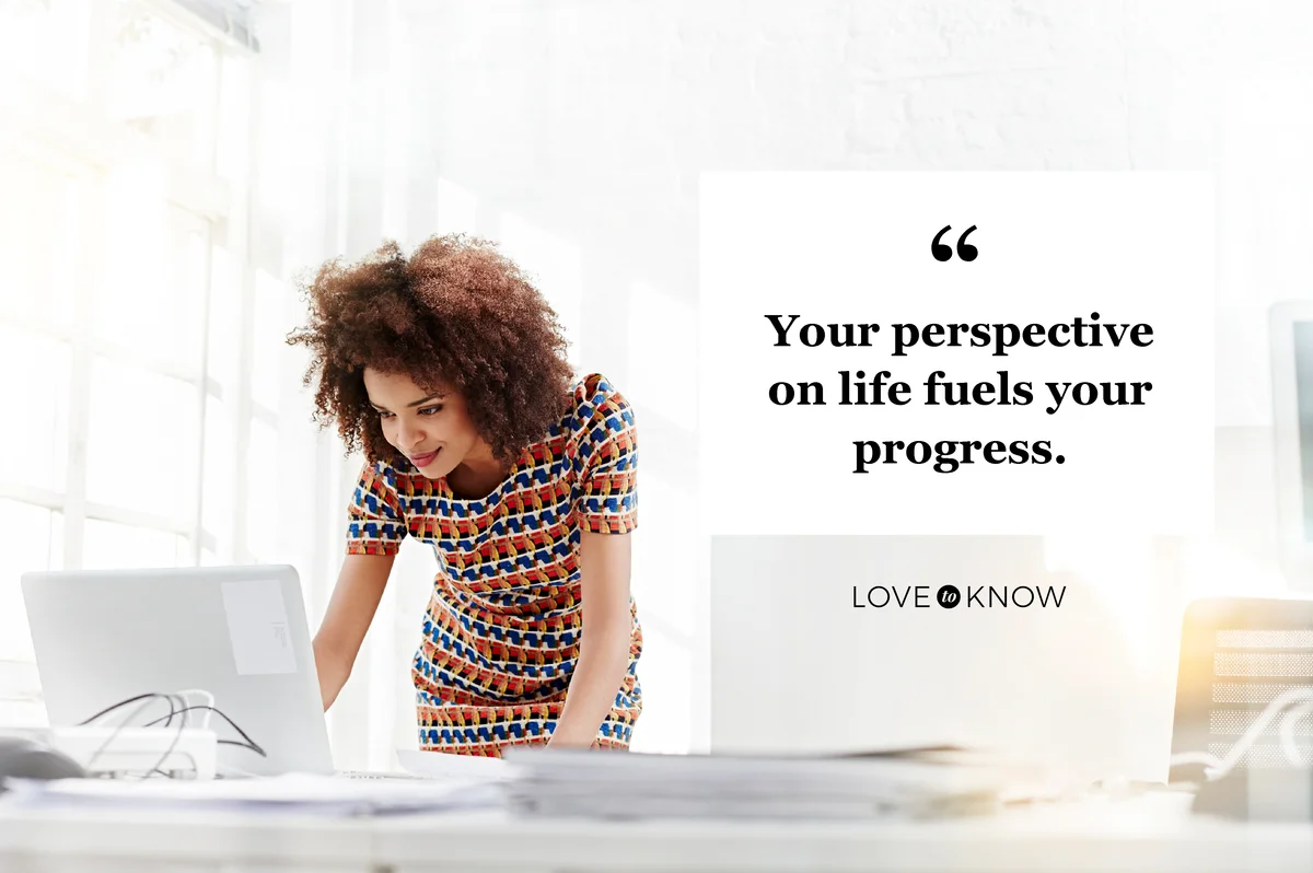 Business woman working on a laptop
