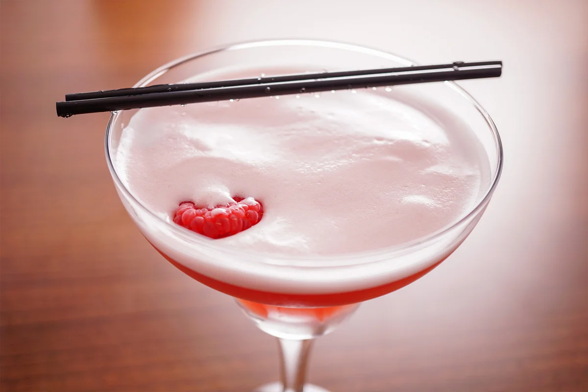 Clover Club Thus when the drink is shaken a characteristic foamy head is formed