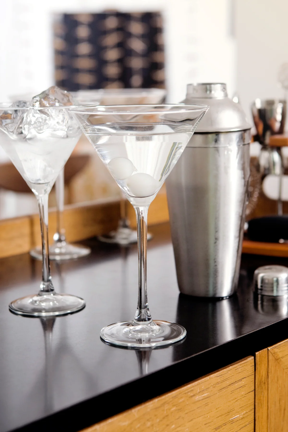 Gin Martini with Onions