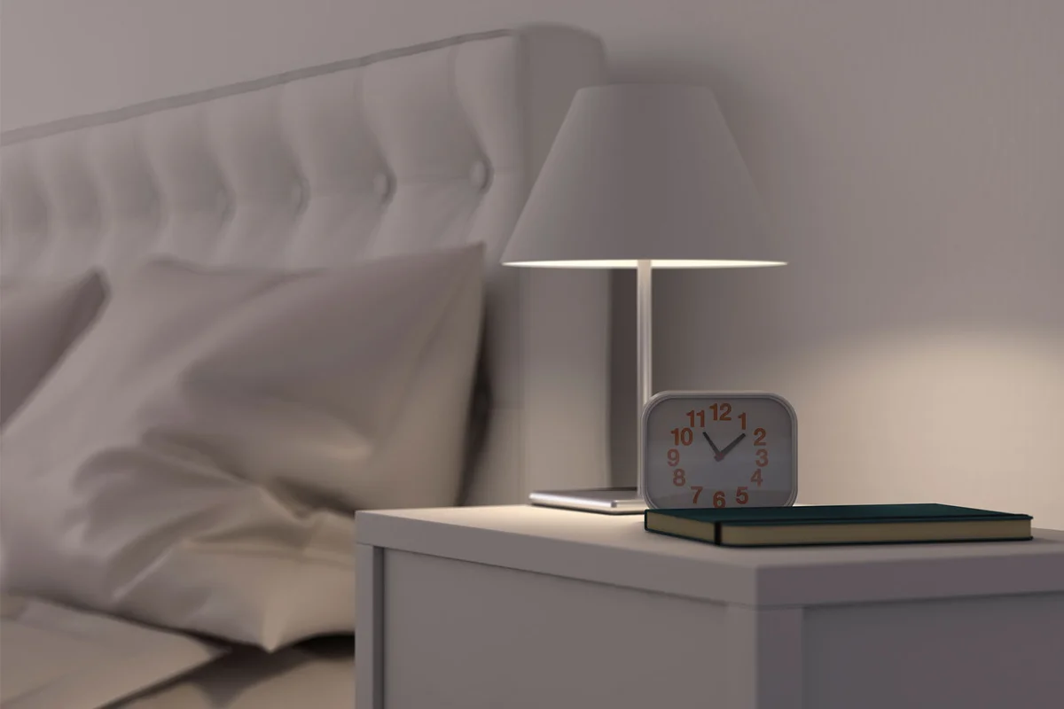 bedroom with nightstand