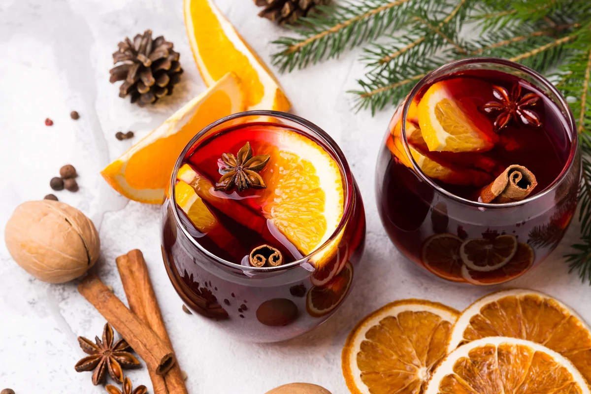 Mulled Wine autumn and winter drink