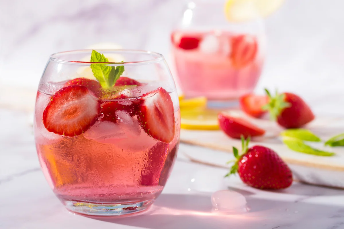 red cocktails