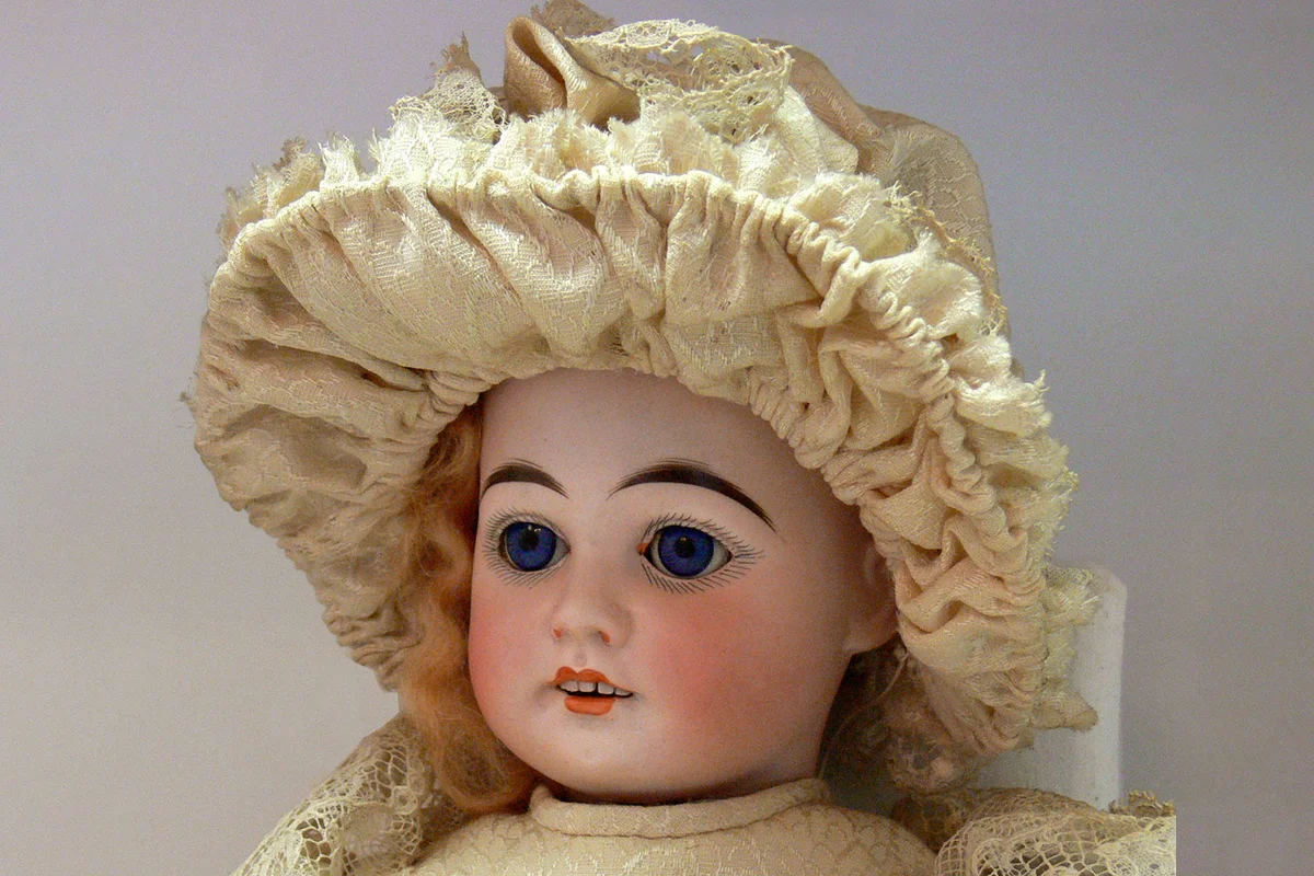 antique doll hat