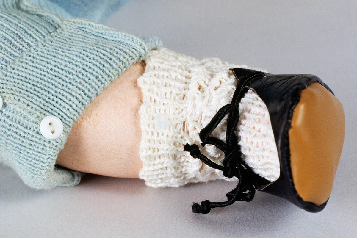 antique doll stockings