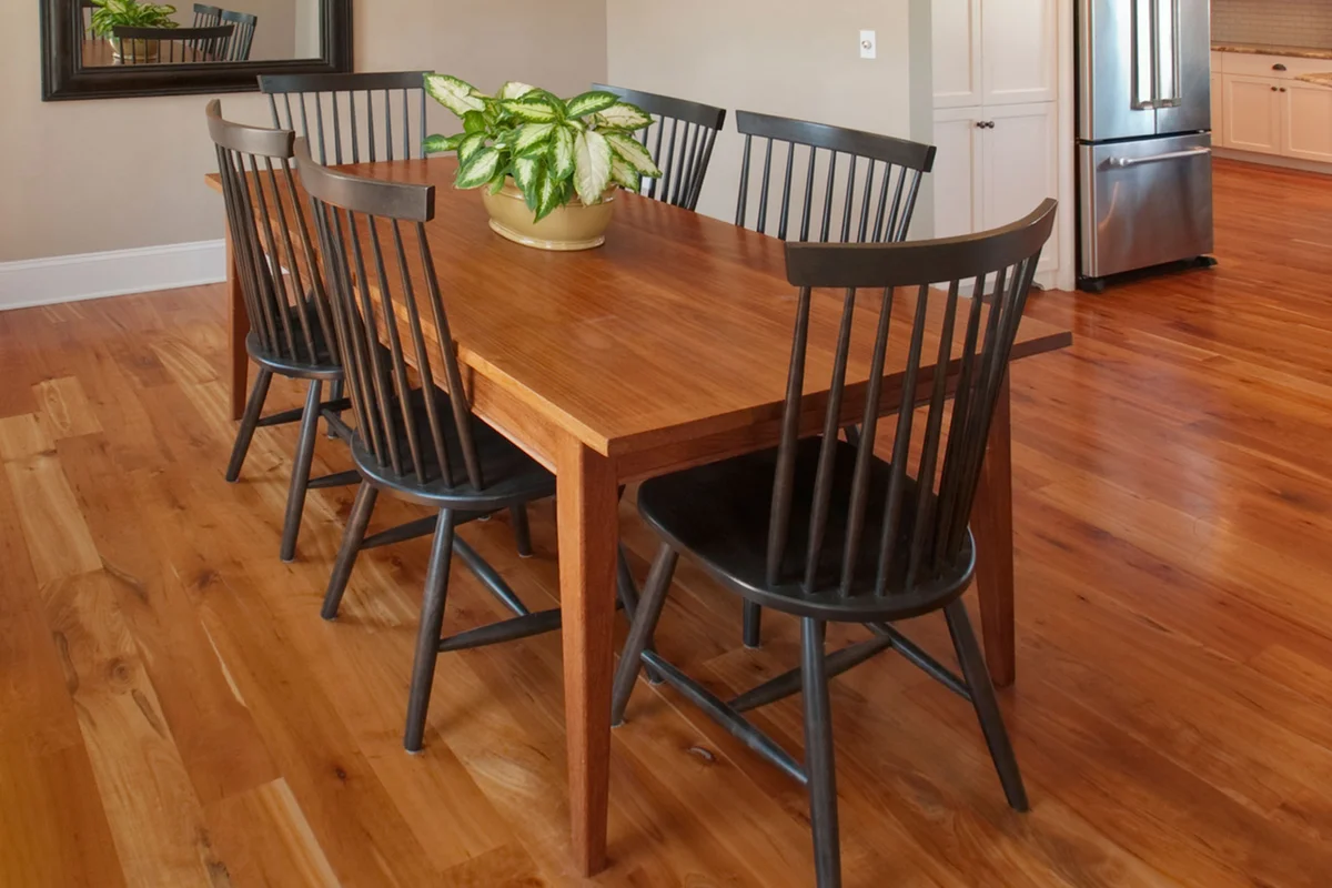 Amish style dining room