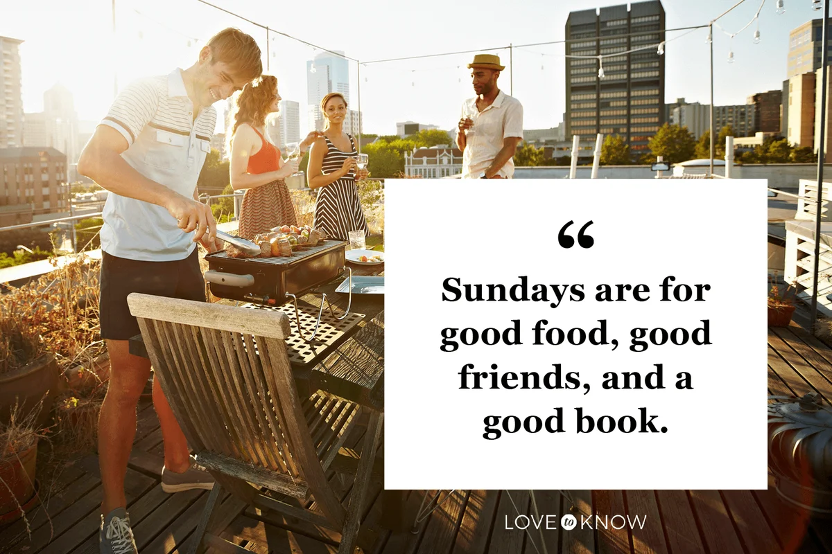 Sunday Saying to Celebrate a New Week