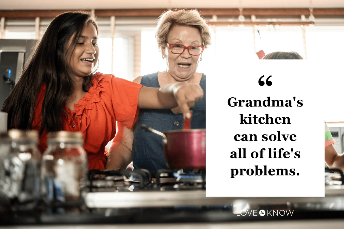 Cute Kitchen Quote About Gathering With Family