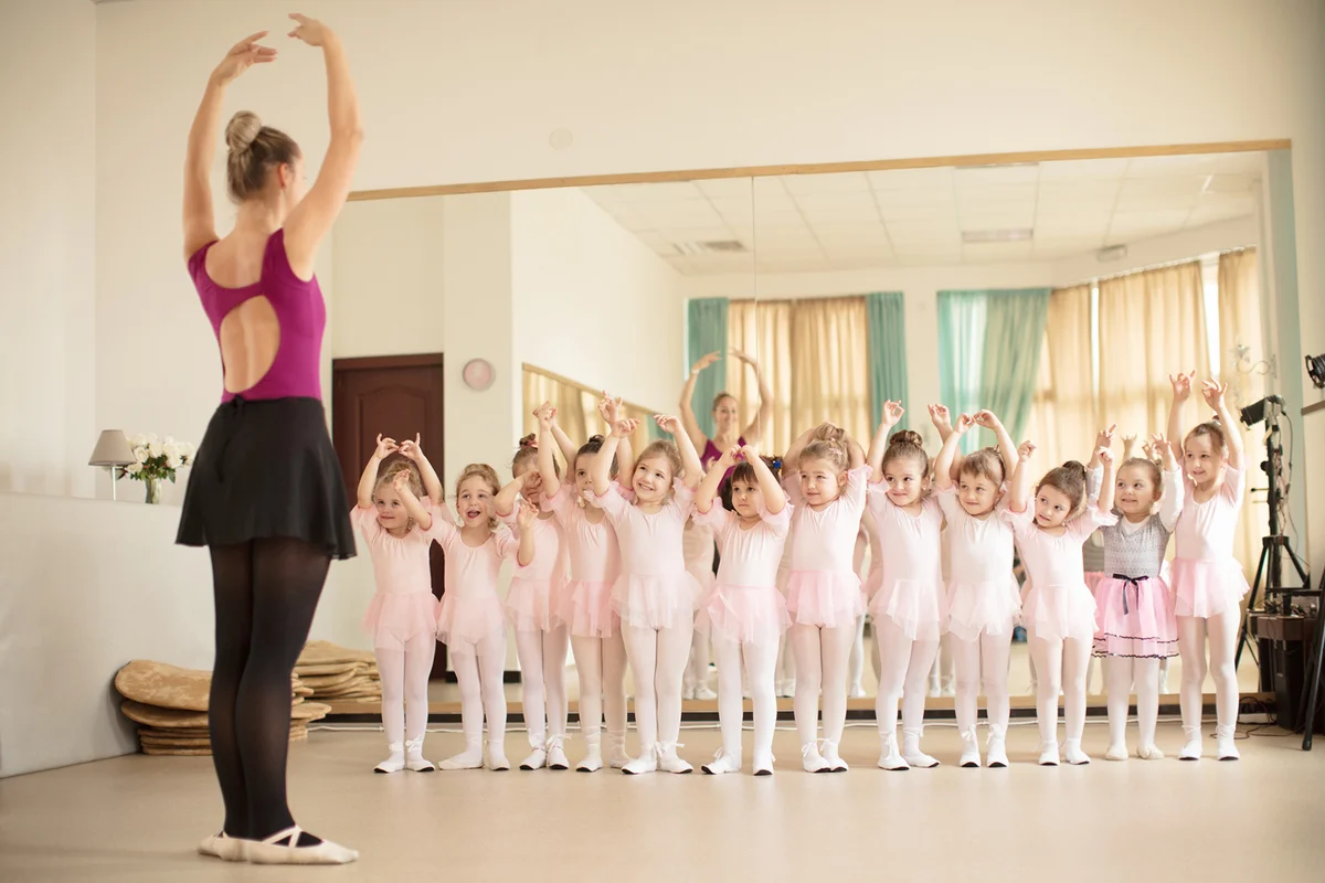 Ballet school class