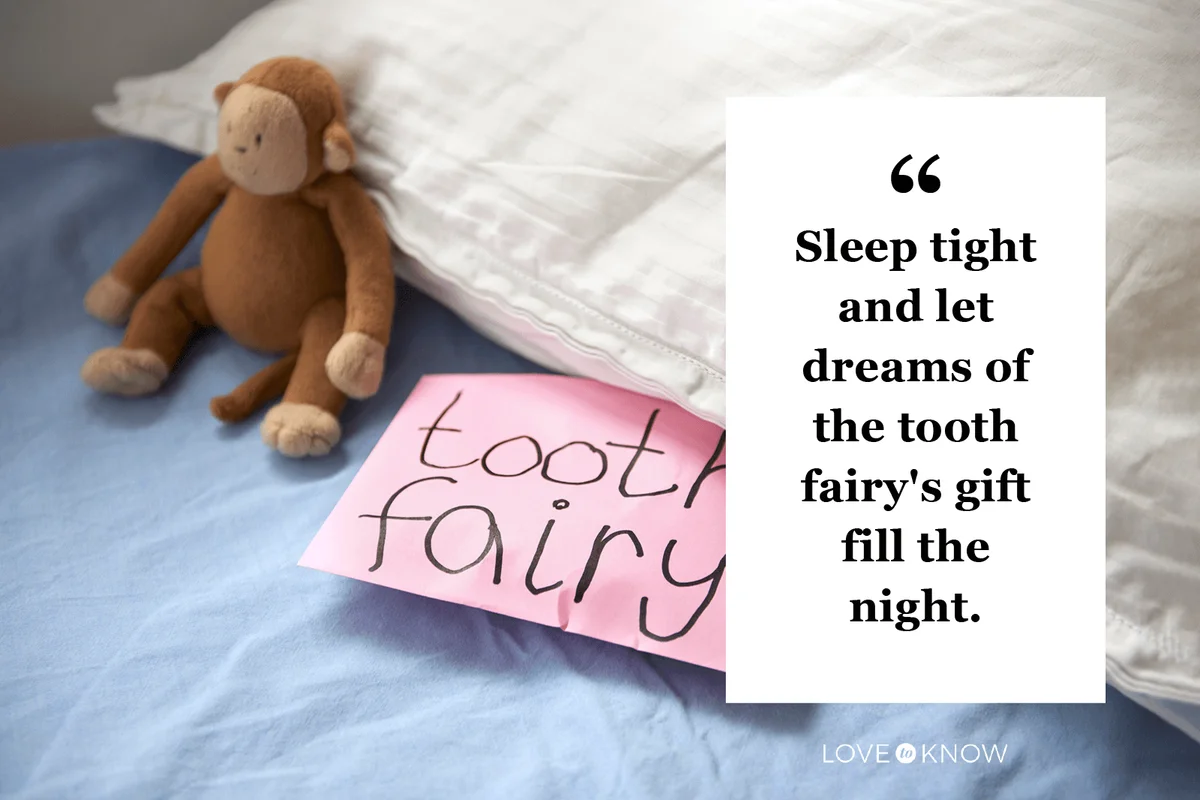Adorable Tooth Fairy Quote to Fill Wishes