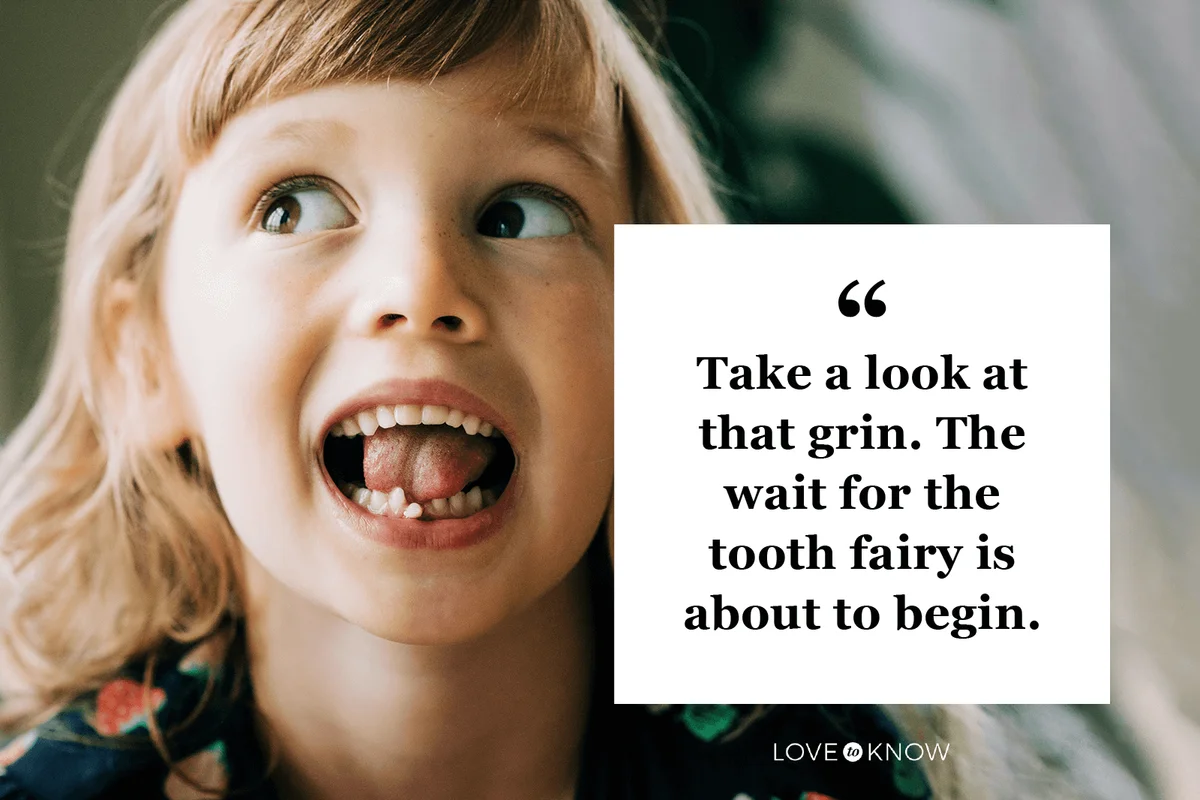 Imaginative Tooth Fairy Instagram Caption