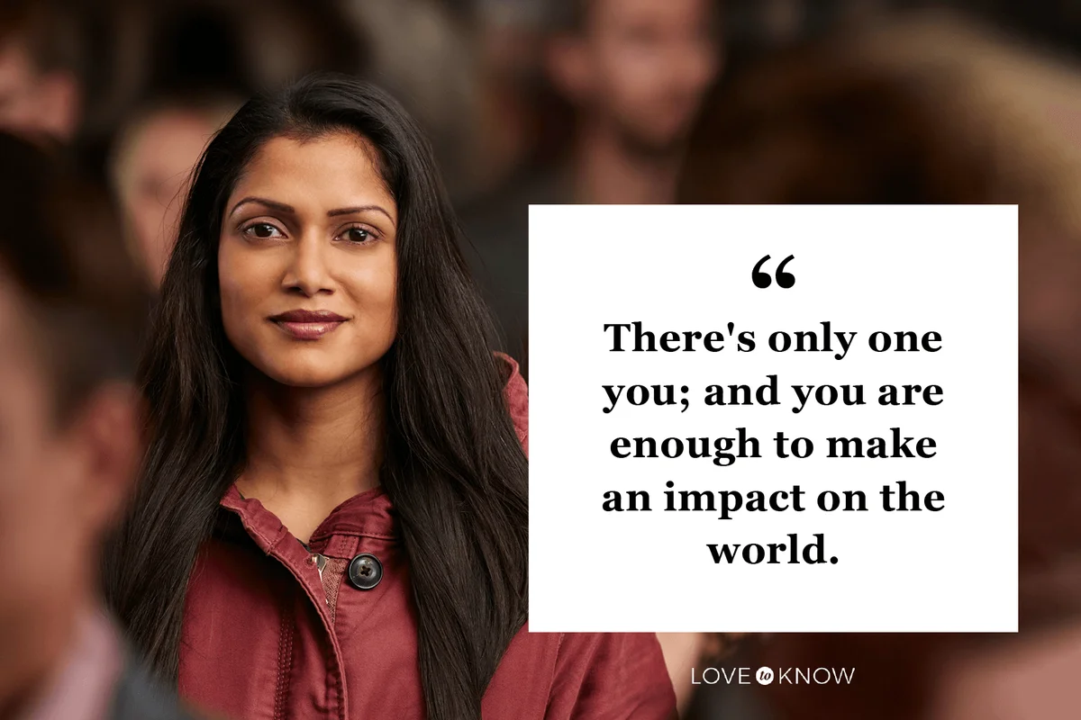 Inspiring You Are Enough Quote
