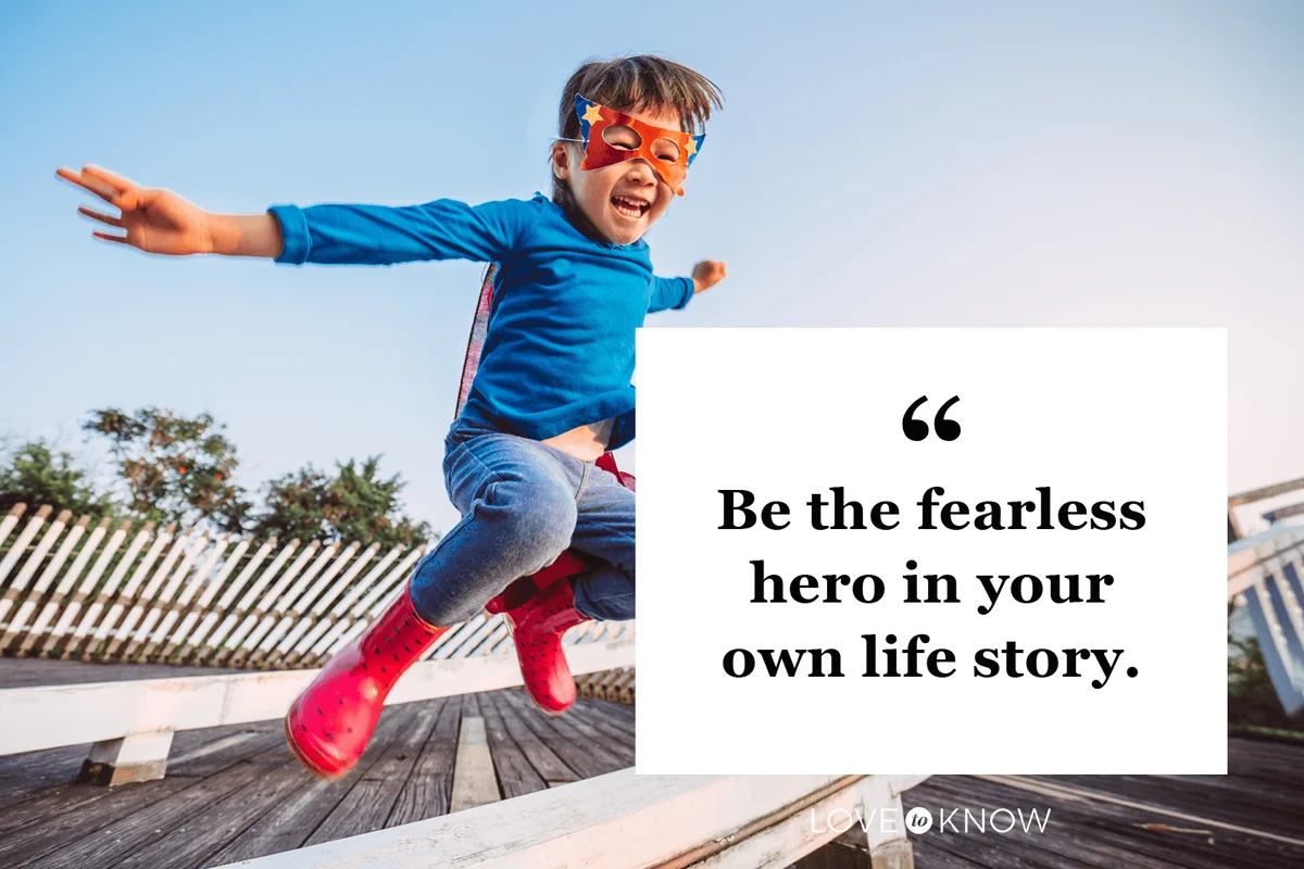 Fearless Quote for Brave Kids