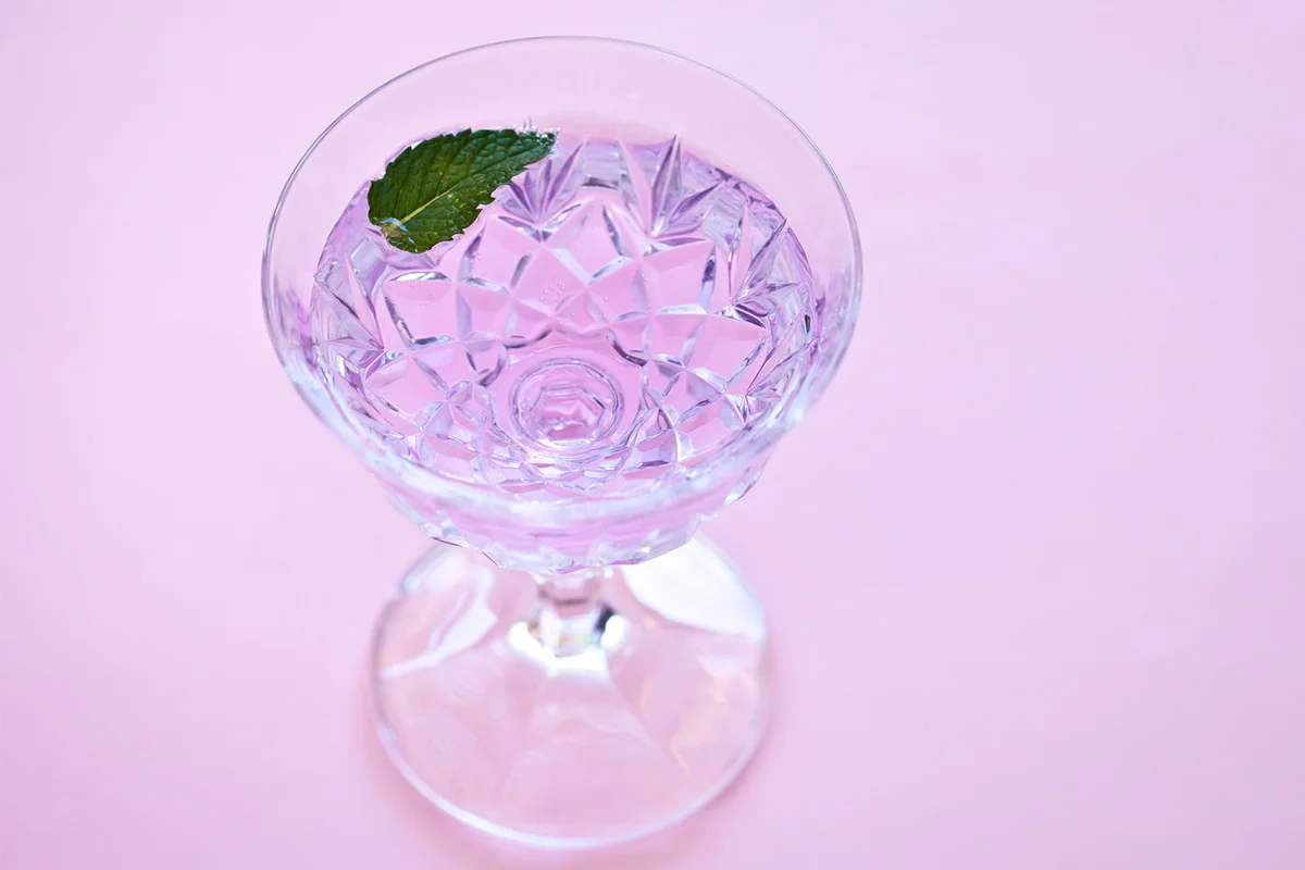 purple cocktail