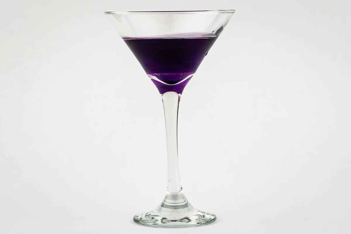 deep violet something martini