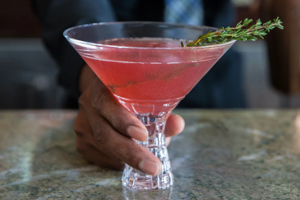 thyme for crafting cocktail