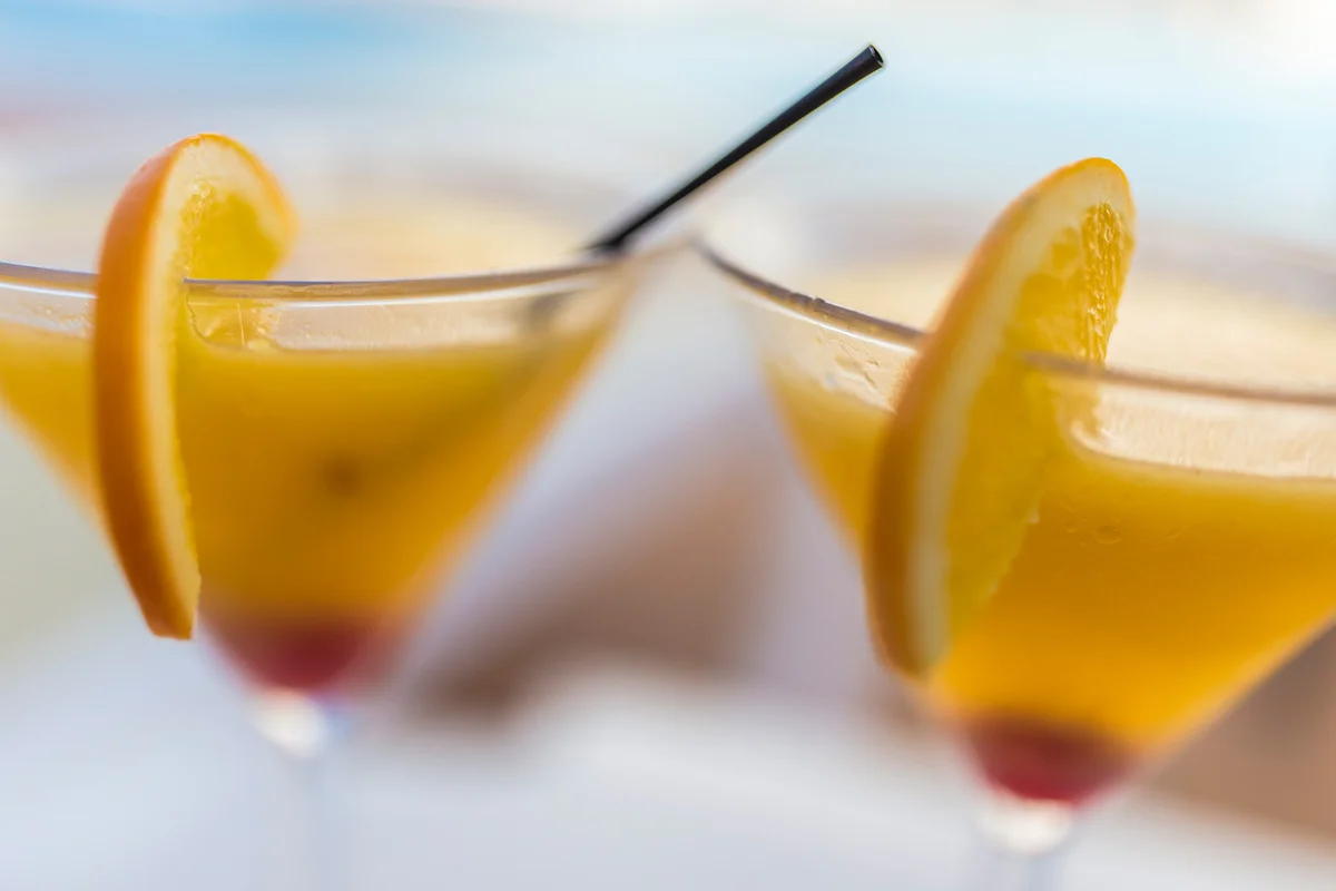 Two refreshing galliano cocktails