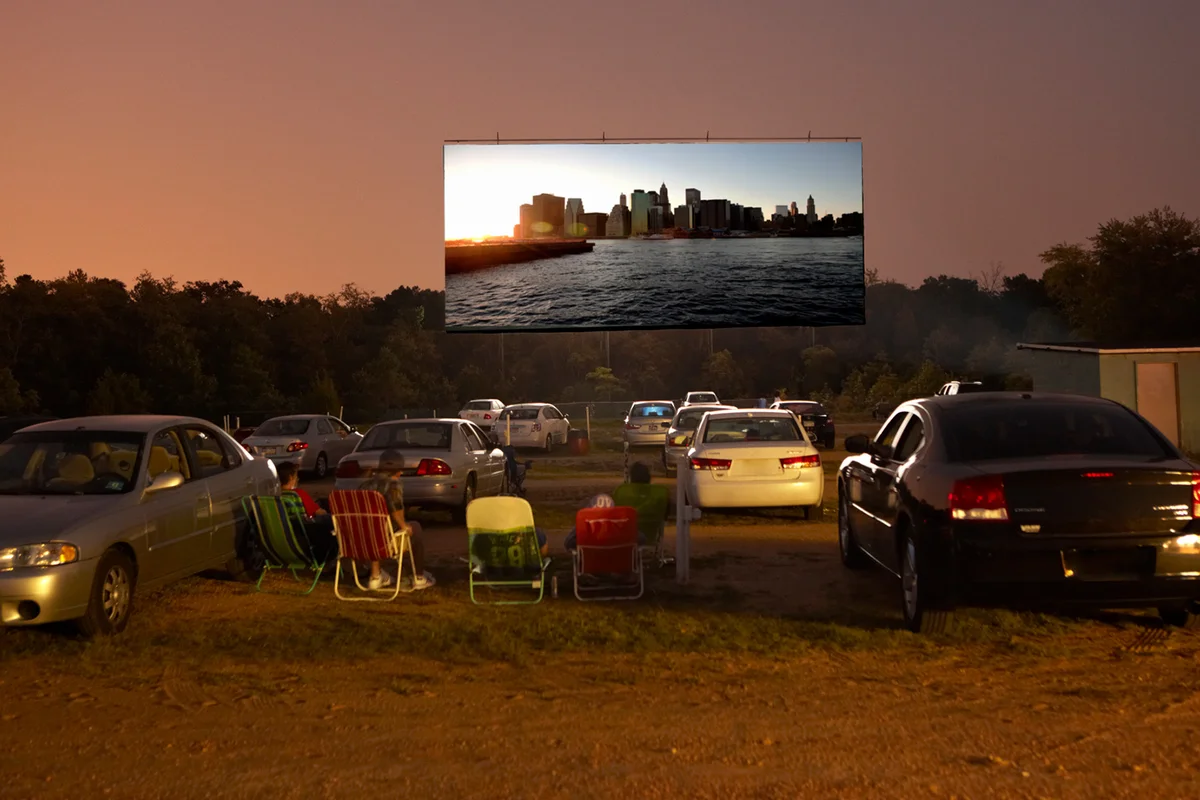 Drive-in Movie Theater birthday idea