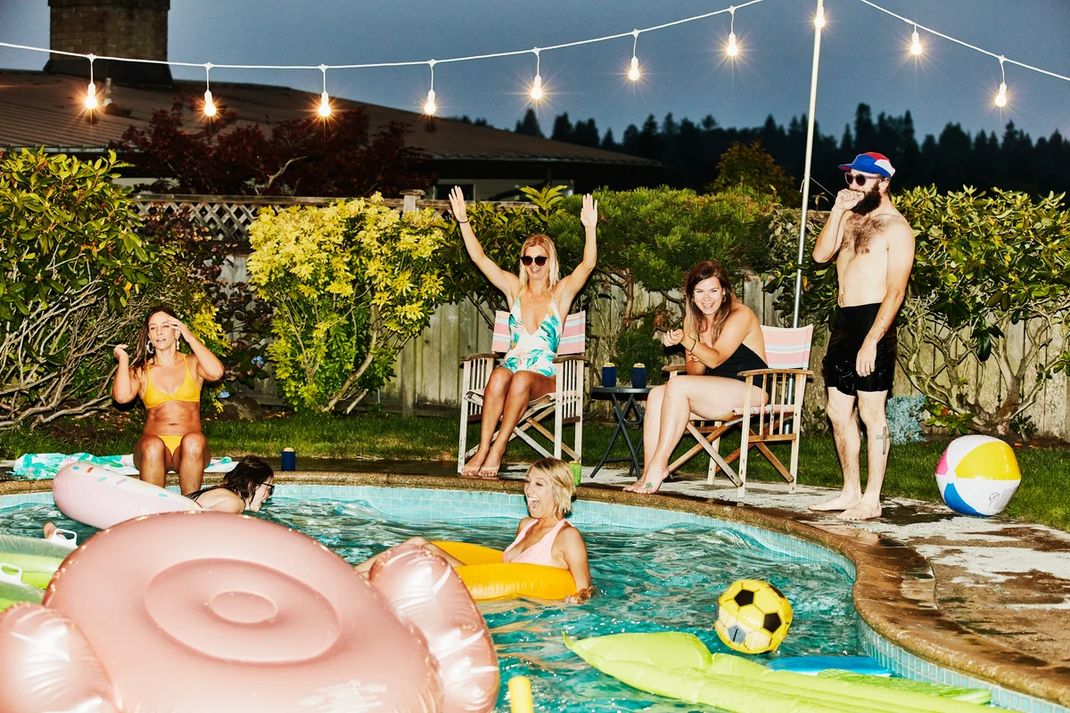 birthday pool party
