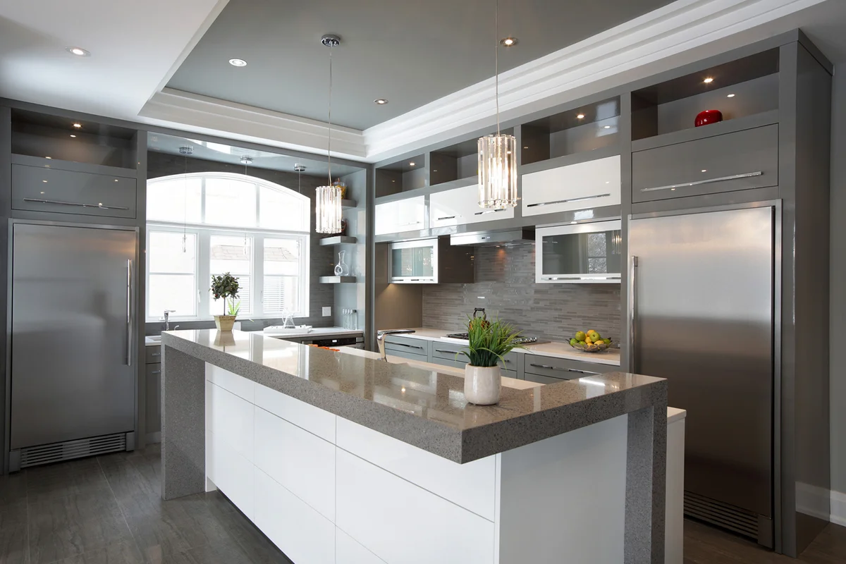 Luxury Steel Kitchen