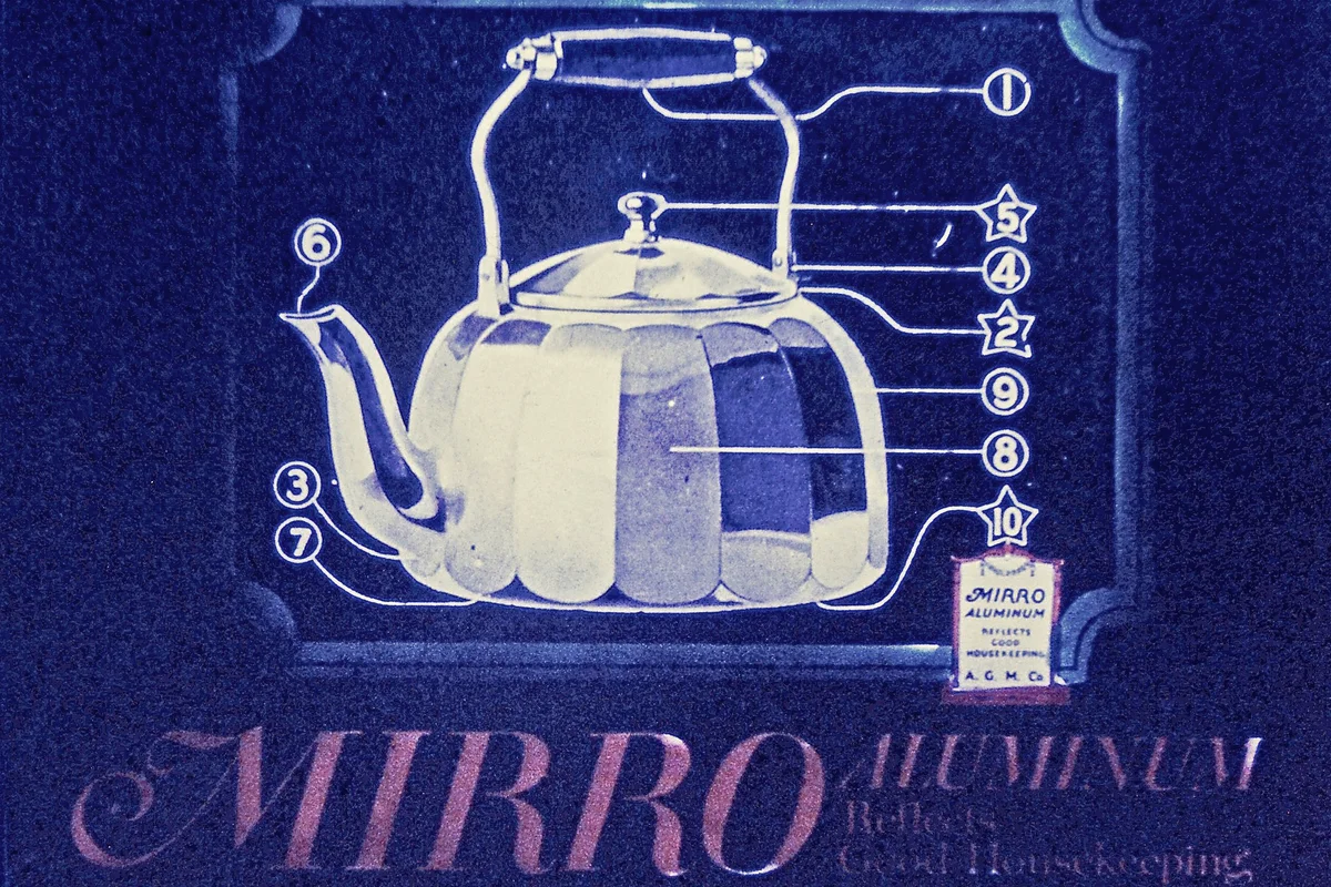 Mirro Aluminum 35mm Advertising Slide