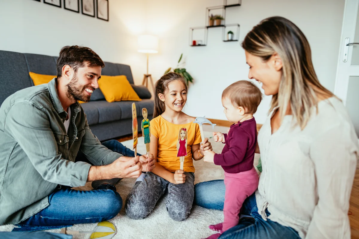 puppet party for baby's first birthday