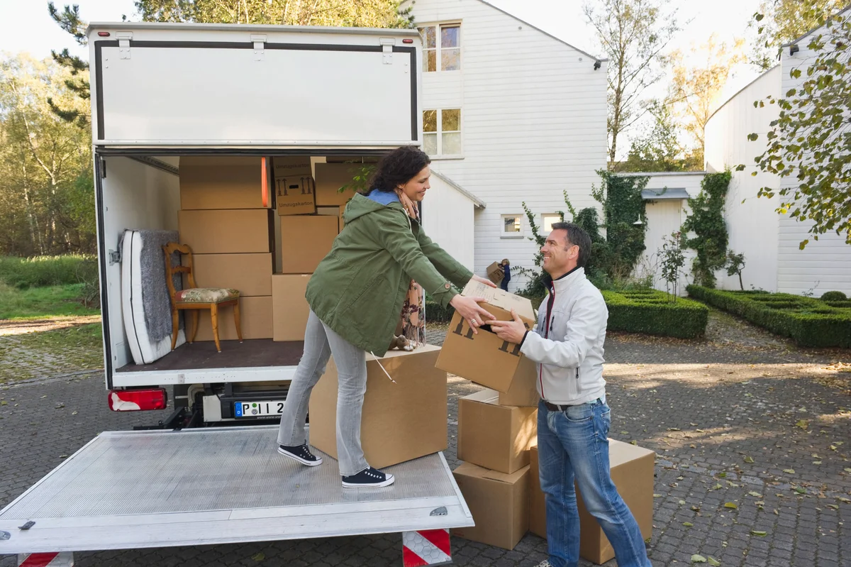 donation pickup truck