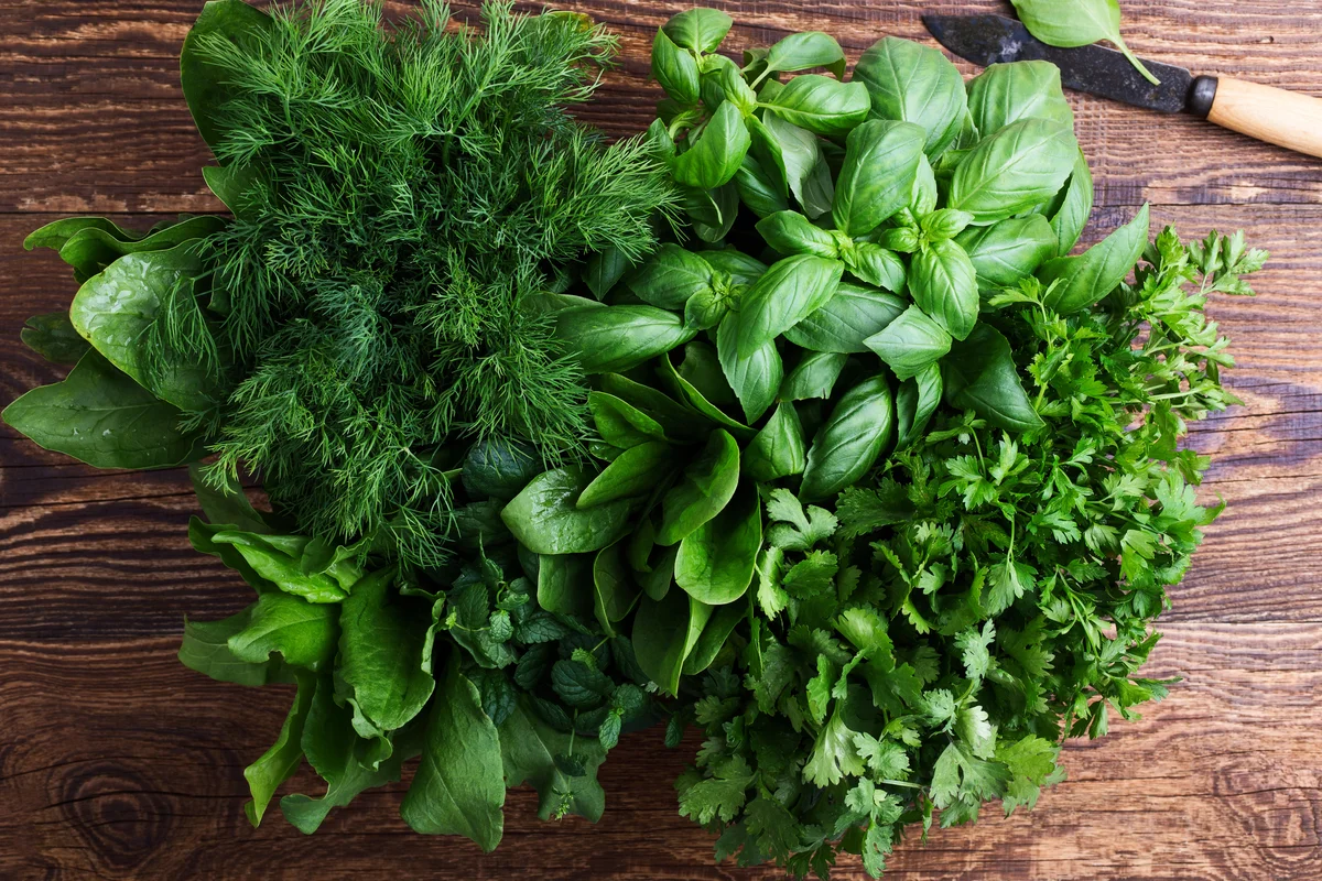 herbs for cocktail garnishes