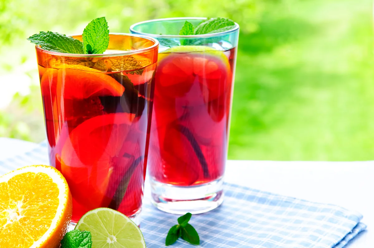 fruity rum punch