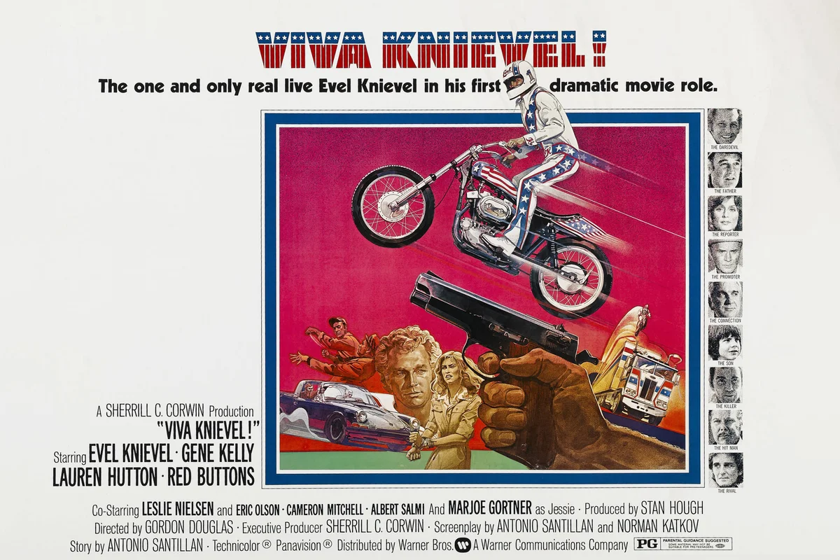 Viva Knievel! movie poster - Getty Editorial Use