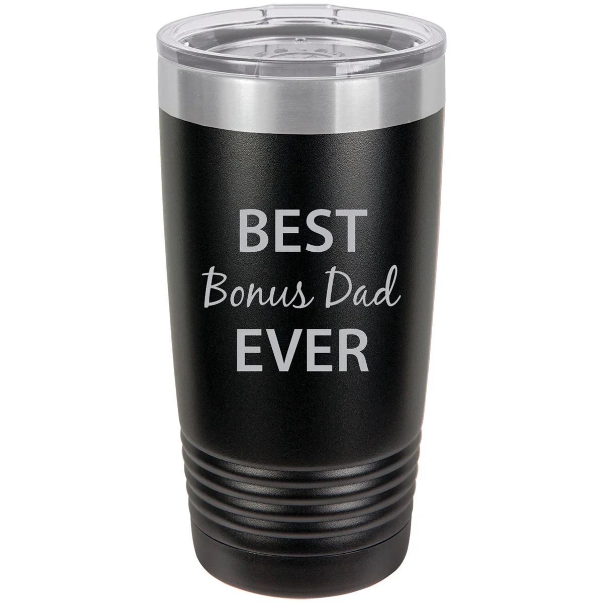 Best Bonus Dad Ever Stainless Steel Engraved Insulated Tumbler