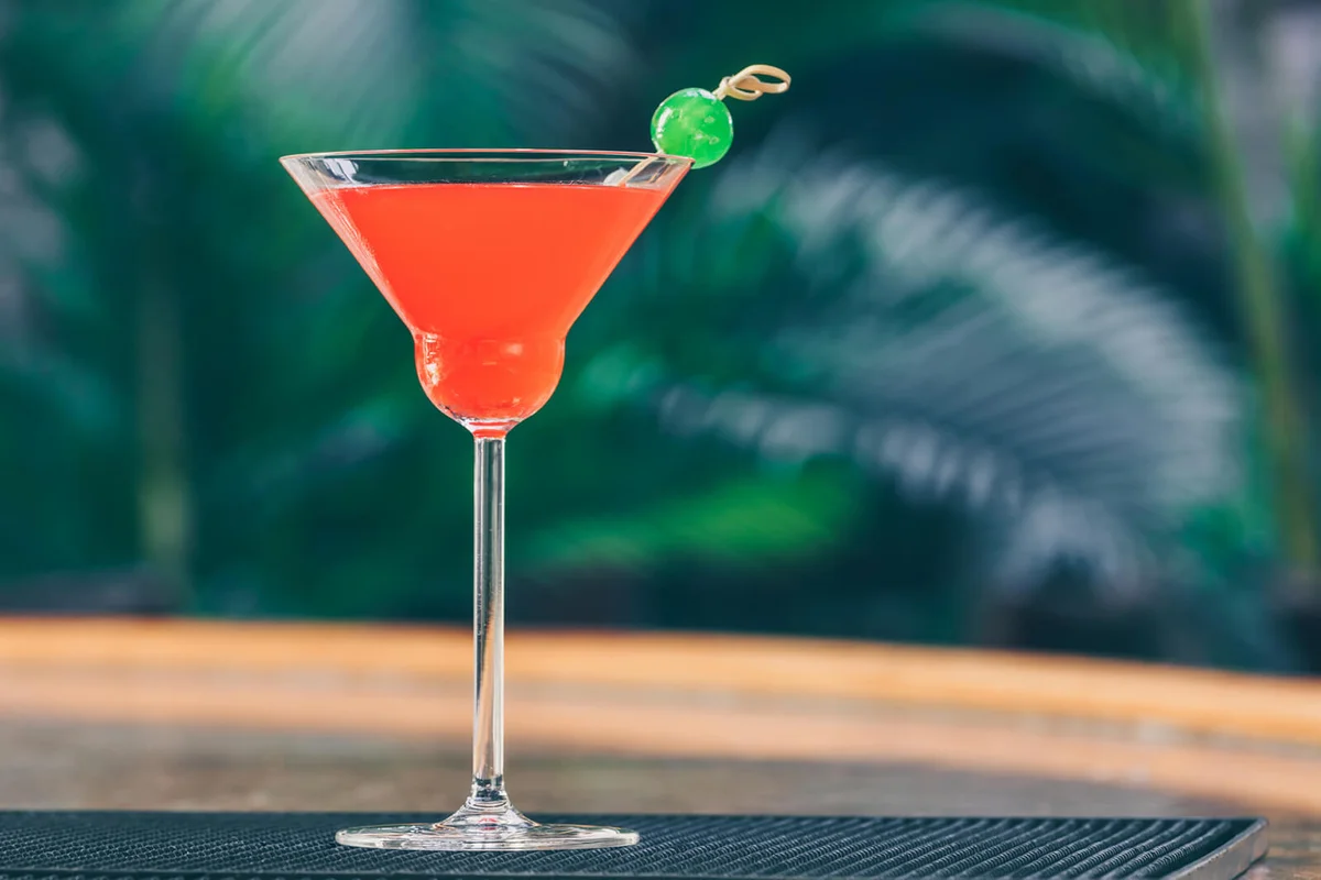 Jolly Rancher Martini