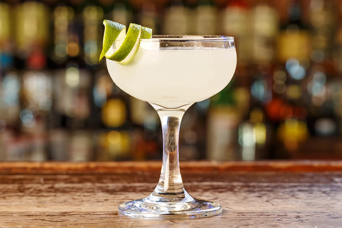 Traditional cocktail daiquiri
